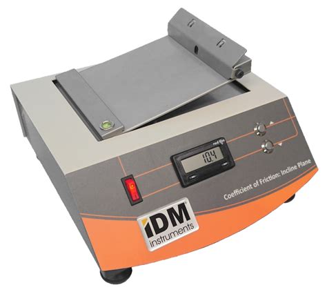 Inclined Plane Coefficient of Friction Tester solution|coefficient of friction calculator.